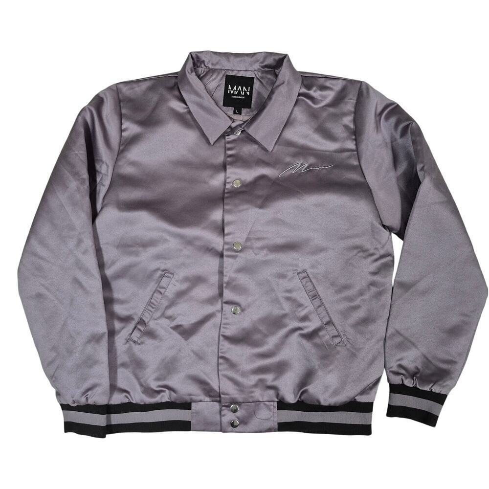 Boohoo lavender Bomber Jacket
